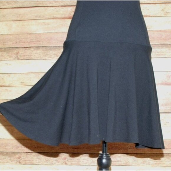 Kate Young Ladies Black Dress Size 2 Fit And Flare Back Zip Whimsy Goth - Picture 4 of 12